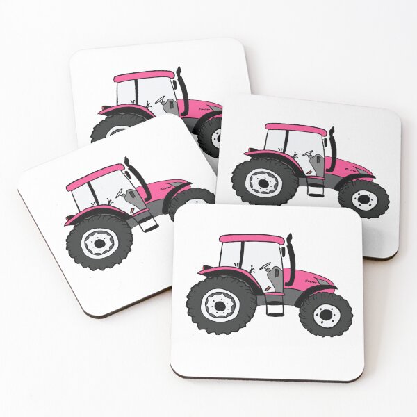Item preview, Pink Tractor - Farmer - Argo Life designed and sold by IrinuArt.