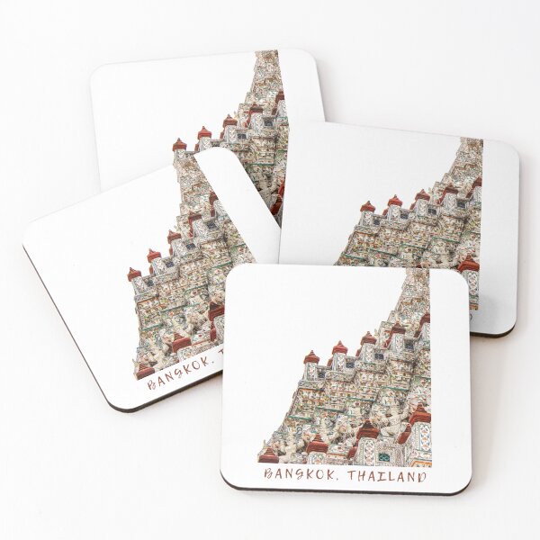 Item preview, Bangkok, Thailand Travel Poster designed and sold by Kara Ellis.
