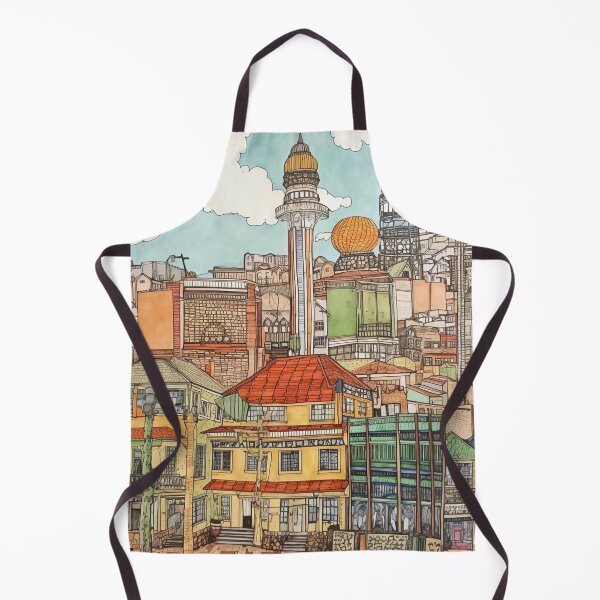 Item preview, Johannesburg city drawing designed and sold by ComicsFactory.
