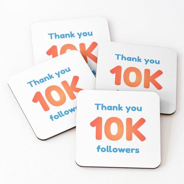 Item preview, Thank you 10k fallowers designed and sold by Raandy.