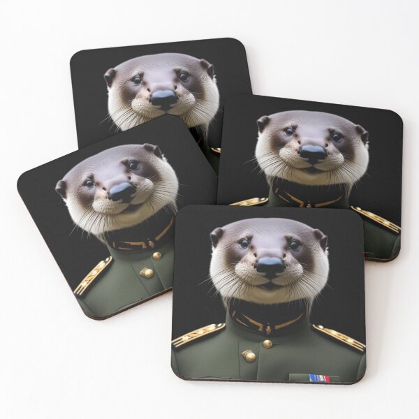 Item preview,  I introduce you to Senhor Lontra, who is an animal from the Amazon rainforest, portrayed in a military uniform. designed and sold by Animalissima.
