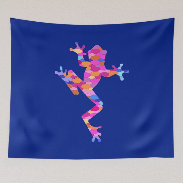Item preview, Fishy Frog (Pink/Orange/Blue) designed and sold by HaNoFri.