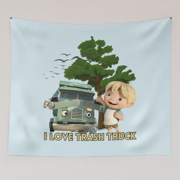 Item preview, Trash Truck, I love Trash Truck designed and sold by WittyWomenByCat.