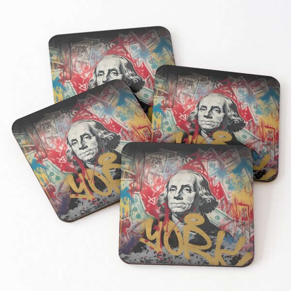 Item preview, benjamin franklin hundred dollar bill graffiti designed and sold by LatinoPower.
