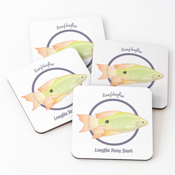 Item preview, Longfin Rosy Barb designed and sold by KaplanCrypto.
