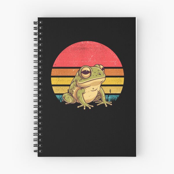 Item preview, Frog Vintage Retro Sunset designed and sold by rafaeltto.