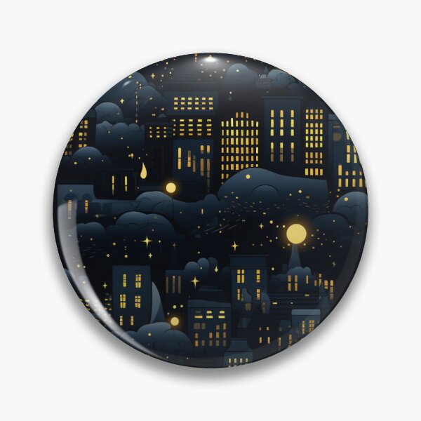 Item preview, Cityscape at Night designed and sold by EvokeArtisan.