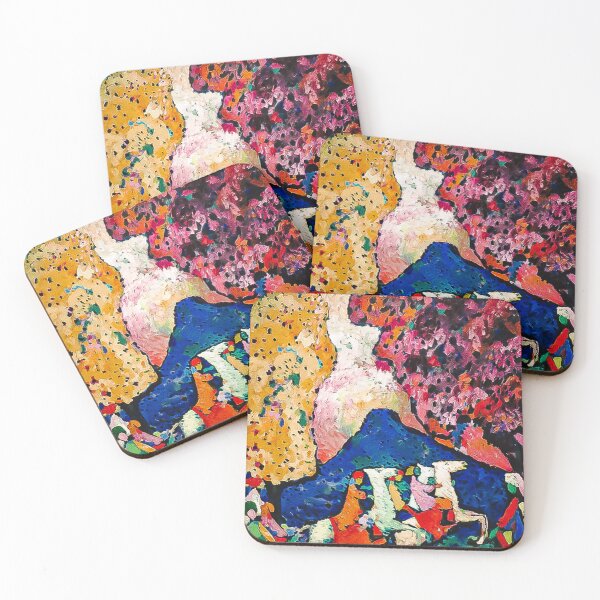 Item preview, Kandinsky | Blue Mountain, 1908 designed and sold by BossyCatHome.