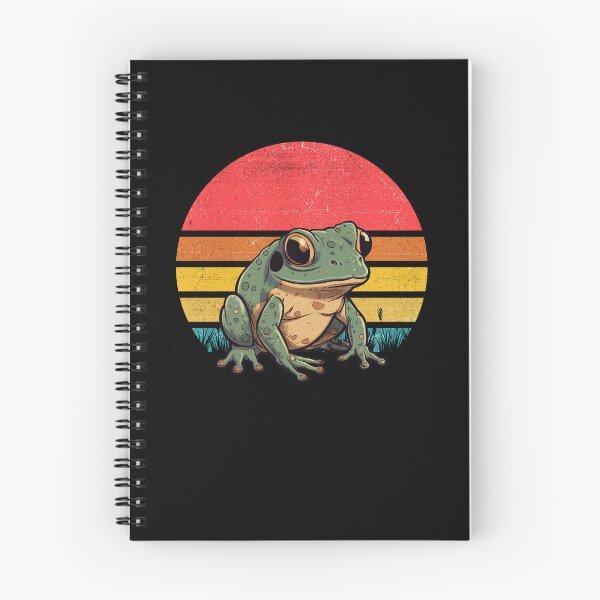 Item preview, Frog Vintage Retro Sunset designed and sold by rafaeltto.