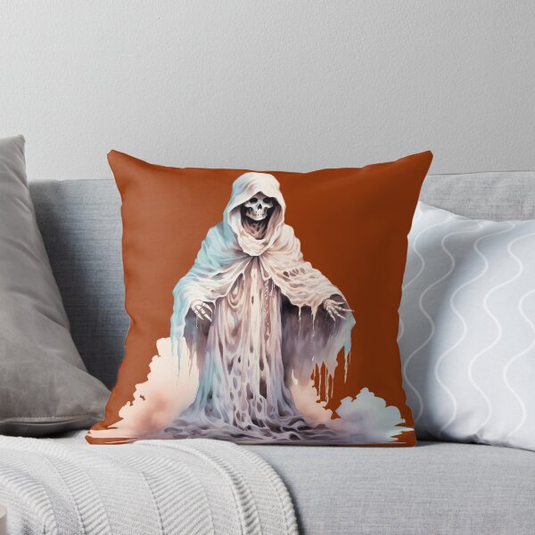 Item preview, "Dreadful Specter: Halloween Watercolor Style". designed and sold by Art-Vortex-fr.