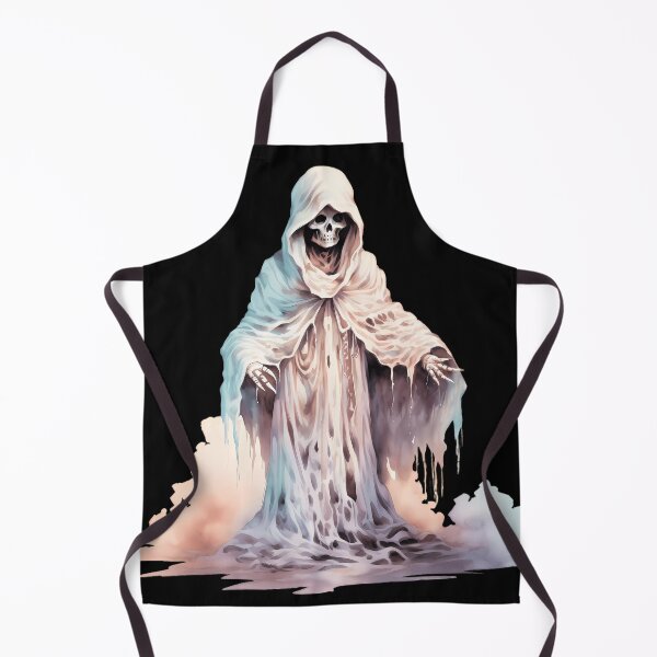 Item preview, "Dreadful Specter: Halloween Watercolor Style". designed and sold by Art-Vortex-fr.