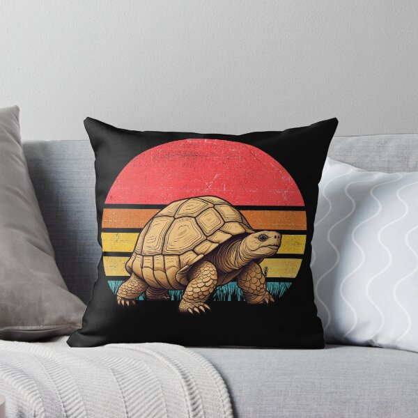 Item preview, Galapagos Tortoise Vintage Retro Sunset designed and sold by rafaeltto.