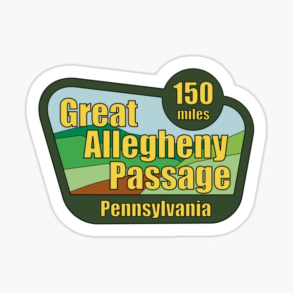 Item preview, Great Allegheny Passage Rail Trail (Sign) designed and sold by PurpleCowStudio.