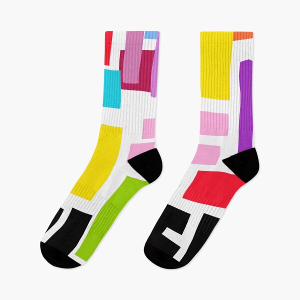 Item preview, Cheerful Modern Abstract Geometric Pattern in Bright Colors designed and sold by Deutschic.