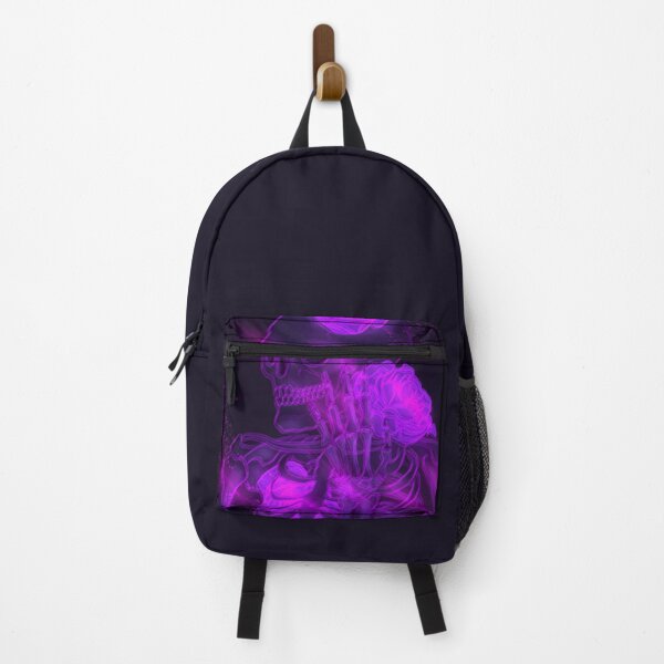 Item preview, neon purple skeleton with flowers designed and sold by artistiiq.