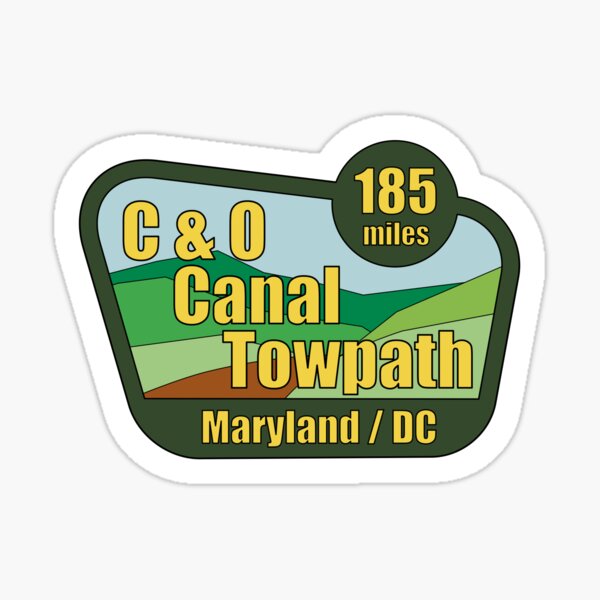 Item preview, C and O Canal Towpath (Sign) designed and sold by PurpleCowStudio.