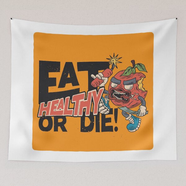 Item preview, Eat Healthy Or Die !!! Classic, Sport T-shirt designed and sold by ArtIlusshop.