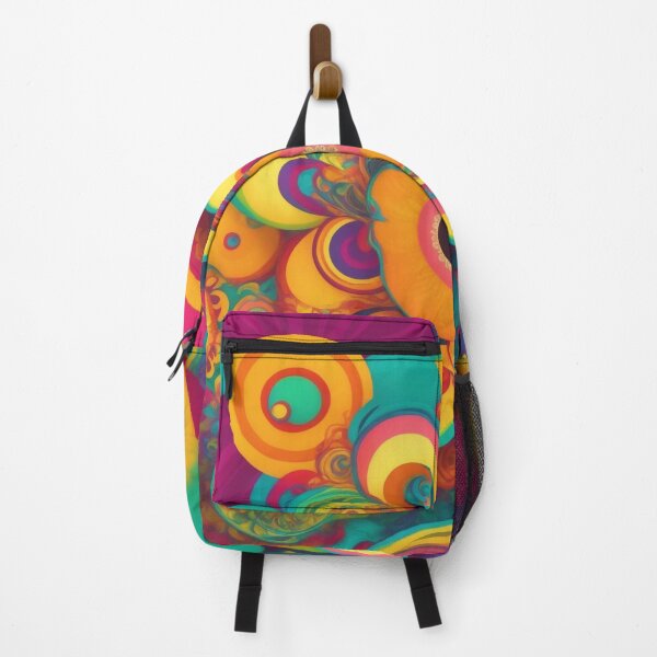 Item preview, Flower Power Colourful Flower Pattern designed and sold by druidwolfart.