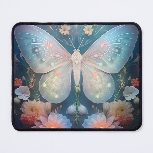 Item preview, Glowing moth floral designed and sold by etherealalchemy.
