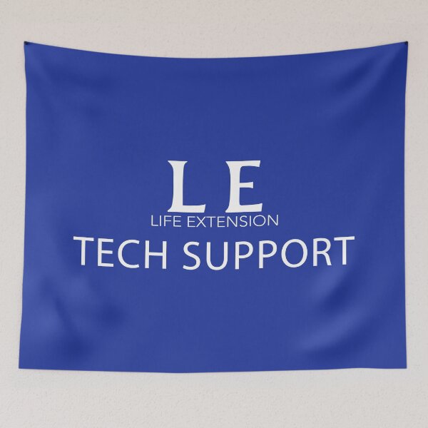 Item preview, VANILLA SKY LE LIFE EXTENSION TECH SUPPORT. WHITE ON BLUE. designed and sold by 5hertz.