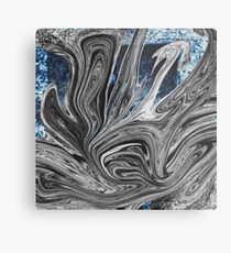 Fernsehen Metallbild