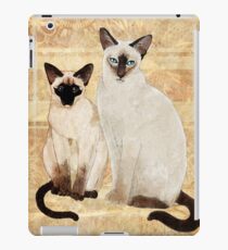 Vinilo o funda para iPad Gatos siameses