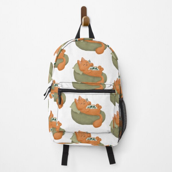 Item preview, Orange Kitty Loves Sushi designed and sold by makell-creates.
