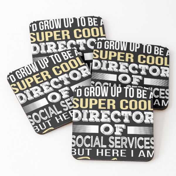 Item preview, Director Of Social Services T Shirt Funny Gift Tee designed and sold by ReneeKBrown.