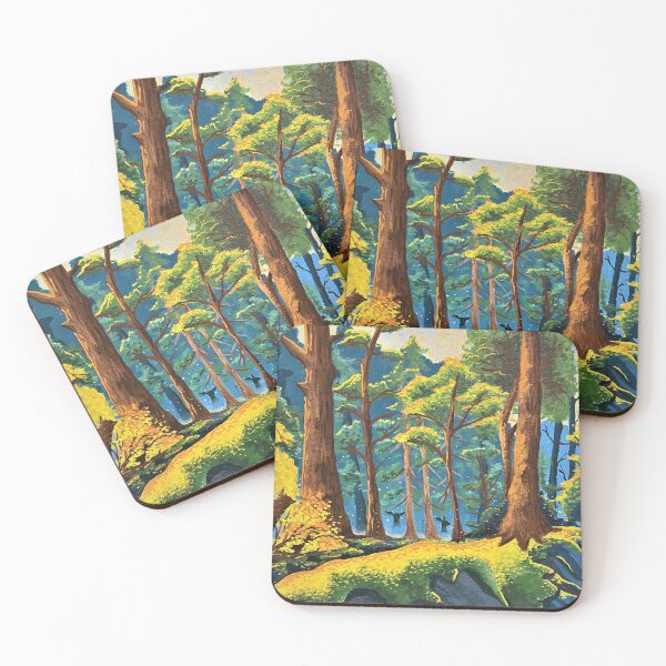 Item preview, Deer forest designed and sold by swampyartzz.