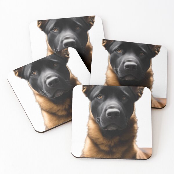 Item preview, Photo of a beautiful caramel and black dog. designed and sold by Animalissima.