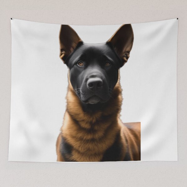 Item preview, Photo of a beautiful caramel and black dog. designed and sold by Animalissima.