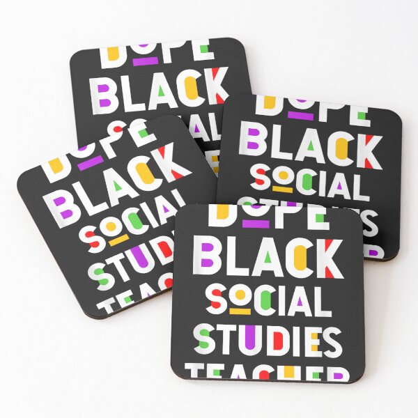 Item preview, Dope Black Social Studies Teacher African American Job  designed and sold by VirginiaJPaull.