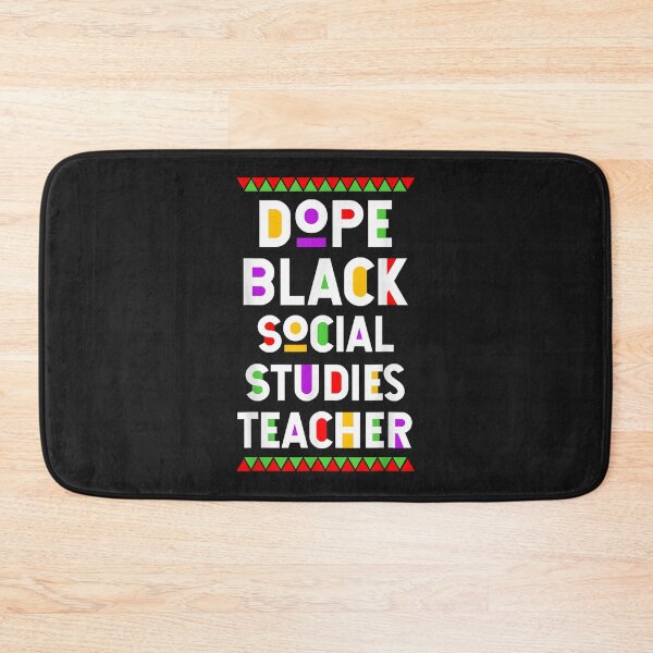 Item preview, Dope Black Social Studies Teacher African American Job  designed and sold by VirginiaJPaull.