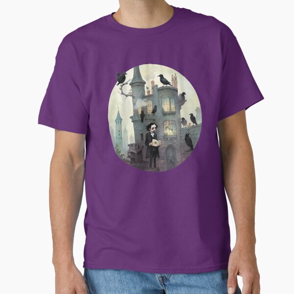 Item preview, Cute Edgar Allan Poe and the Ravens designed and sold by Immarcescible.