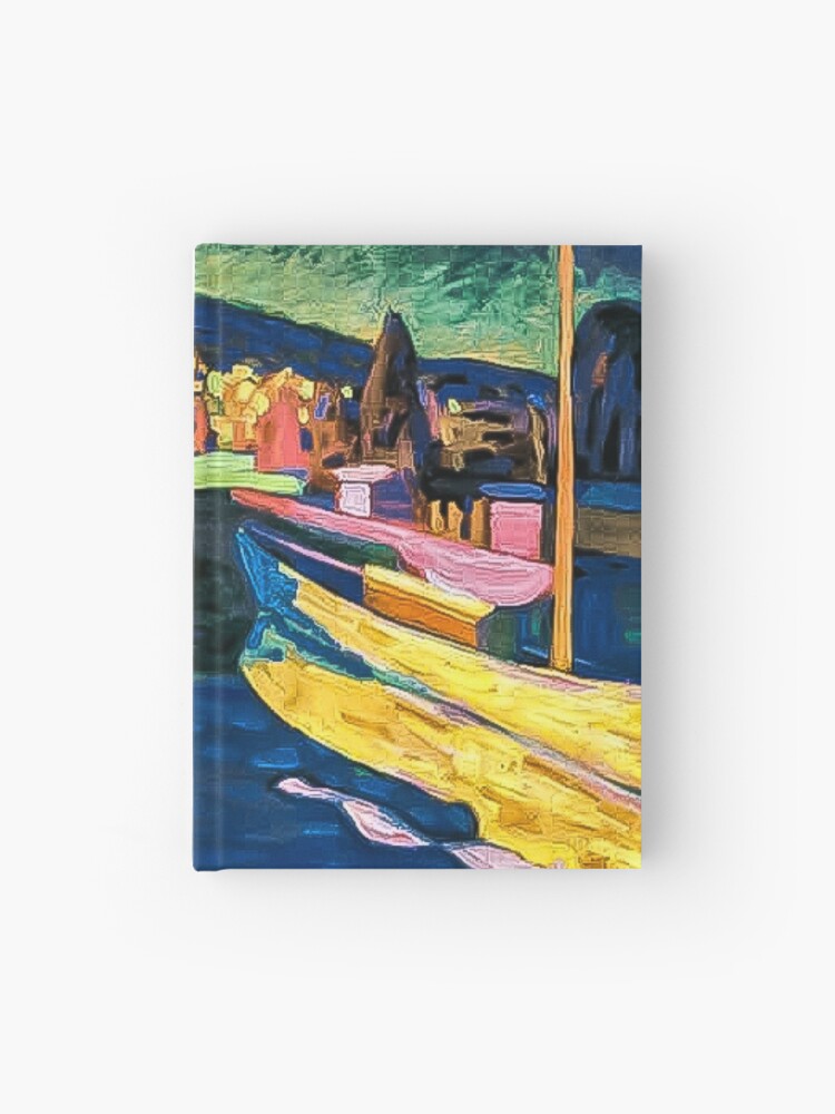 Kandinsky Autumn Landscape With Boats, 1908 Journal