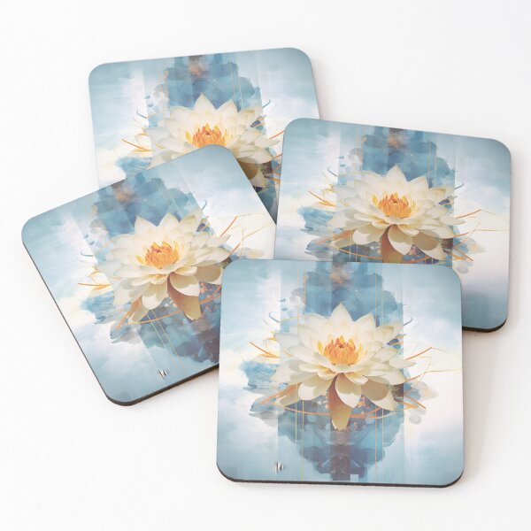 Item preview, Lotus blue background designed and sold by etherealalchemy.