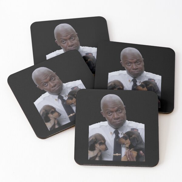 Item preview, Captain Holt with puppies 	 	 designed and sold by fcypyauc90.