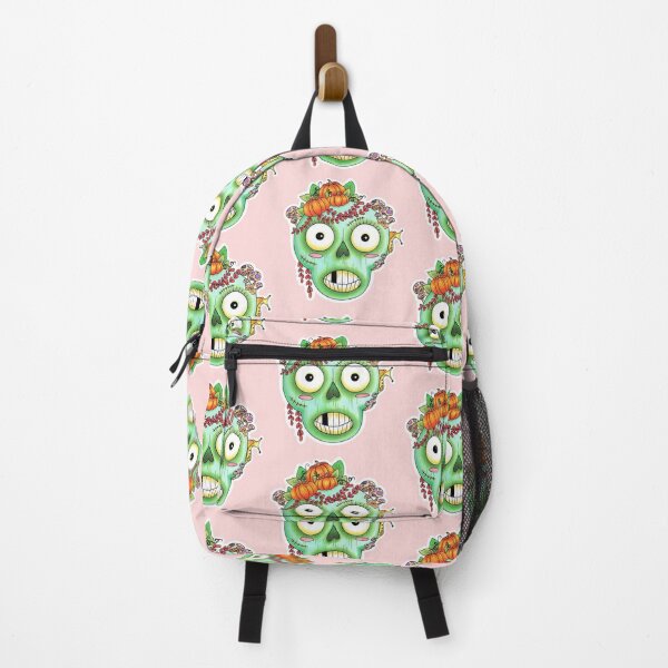 Item preview, Cute Pumpkin Zombie designed and sold by Nicholdesigns.
