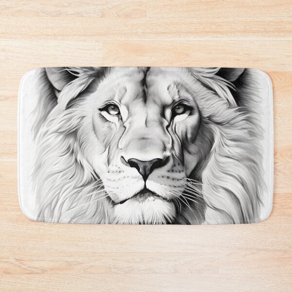 Item preview, Hyperrealistic Lion Portrait designed and sold by aigcx.