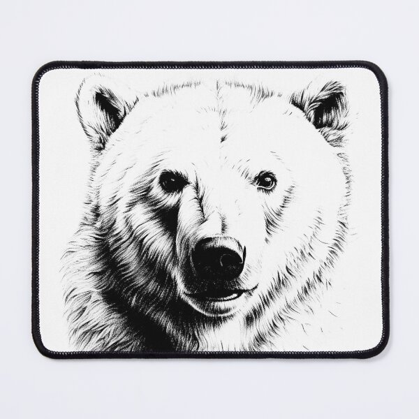 Item preview, Polar Bear Sticker T-shirt Art designed and sold by allthis.