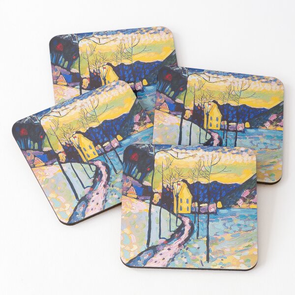 Item preview, Kandinsky | Winter Landscape, 1911 designed and sold by BossyCatHome.