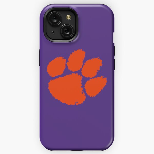 Clemson Tigers iPhone Solid Design Bump Case