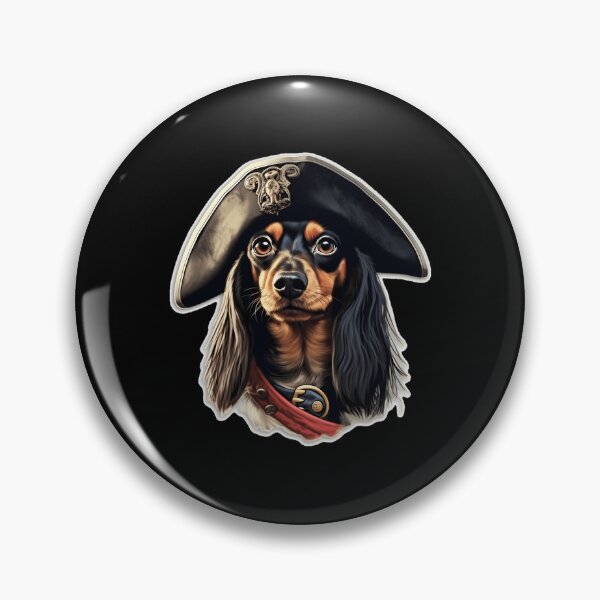 Item preview, Captain jack dachshund 	 	 designed and sold by fcypyauc90.