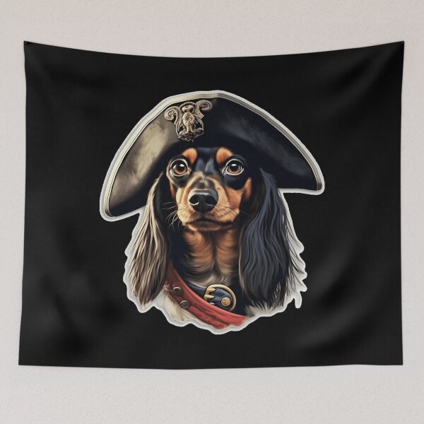 Item preview, Captain jack dachshund 	 	 designed and sold by fcypyauc90.