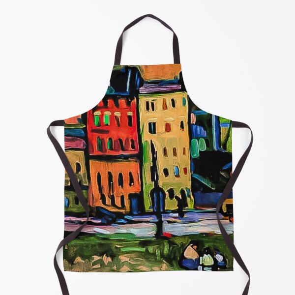 Item preview, Kandinsky | House In Munich, 1908 designed and sold by BossyCatHome.