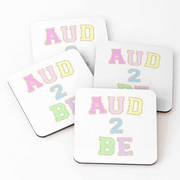 Item preview, AuD 2 Be Letter Patches designed and sold by CreatedbyLex.