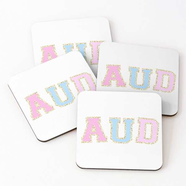 Item preview, AUD Stoney Clover Style Letter Patches designed and sold by CreatedbyLex.