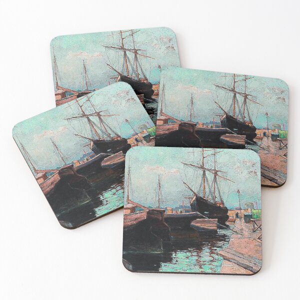 Item preview, Kandinsky | The Port of Odessa, 1900 designed and sold by BossyCatHome.