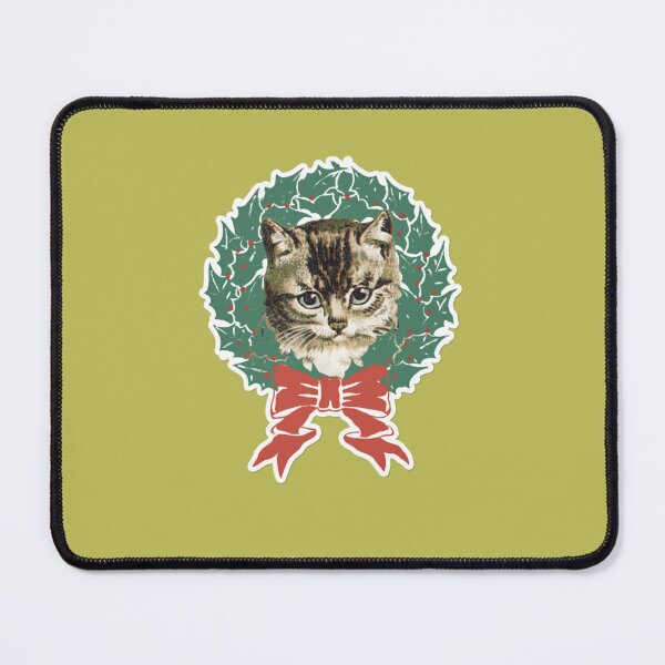 Item preview, Christmas Cat face designed and sold by DarnellLong.
