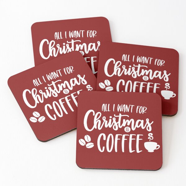 Item preview, All I Want for Christmas Is Coffee designed and sold by FairyNerdy.
